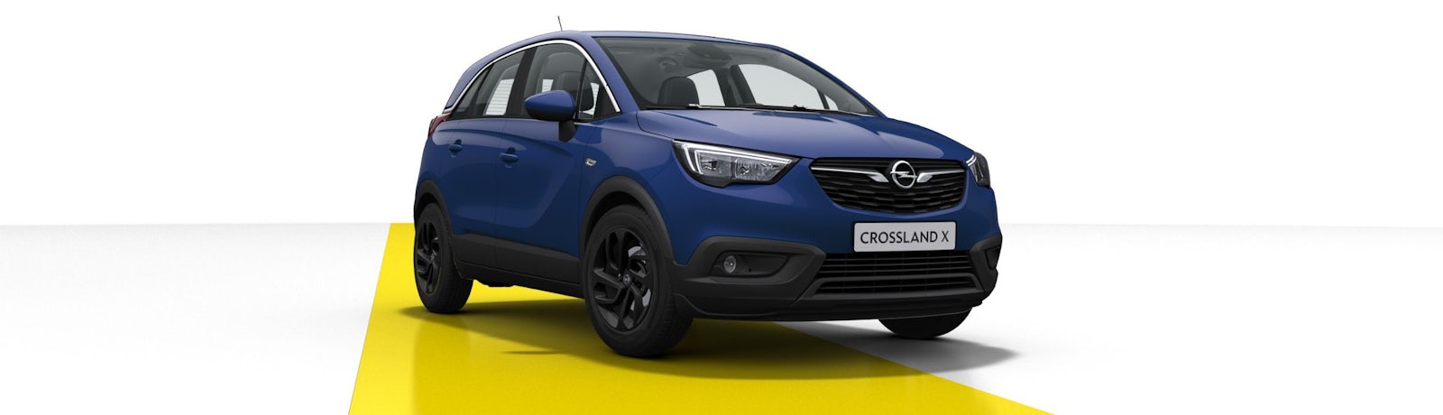 Opel Crossland X indigo blau