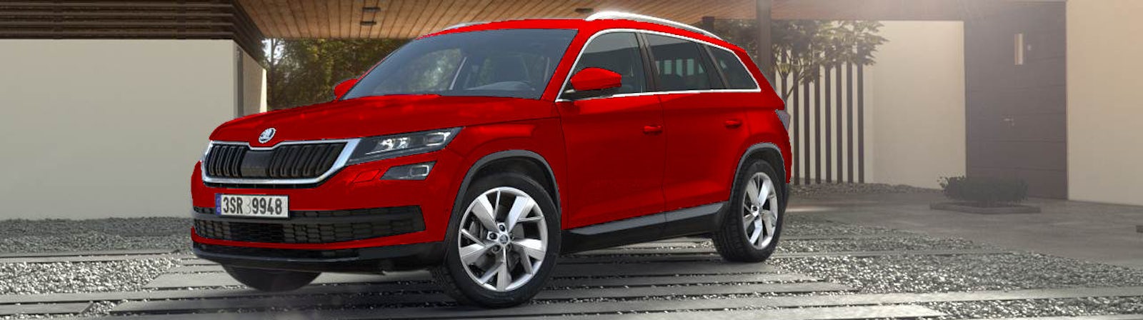 Skoda Kodiaq 2017 velvet rot metallic