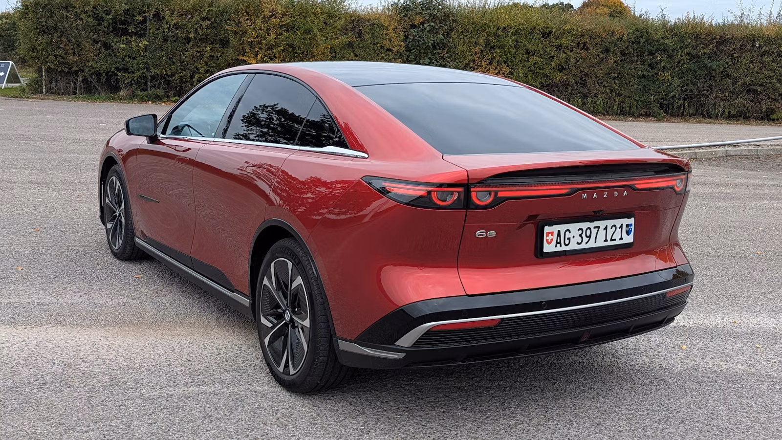 Mazda 6e Heckansicht