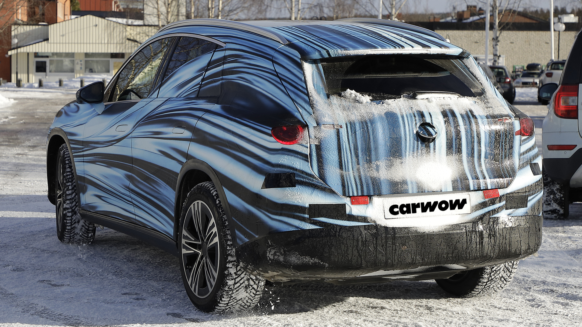 Mercedes GLC Erlkönig rear