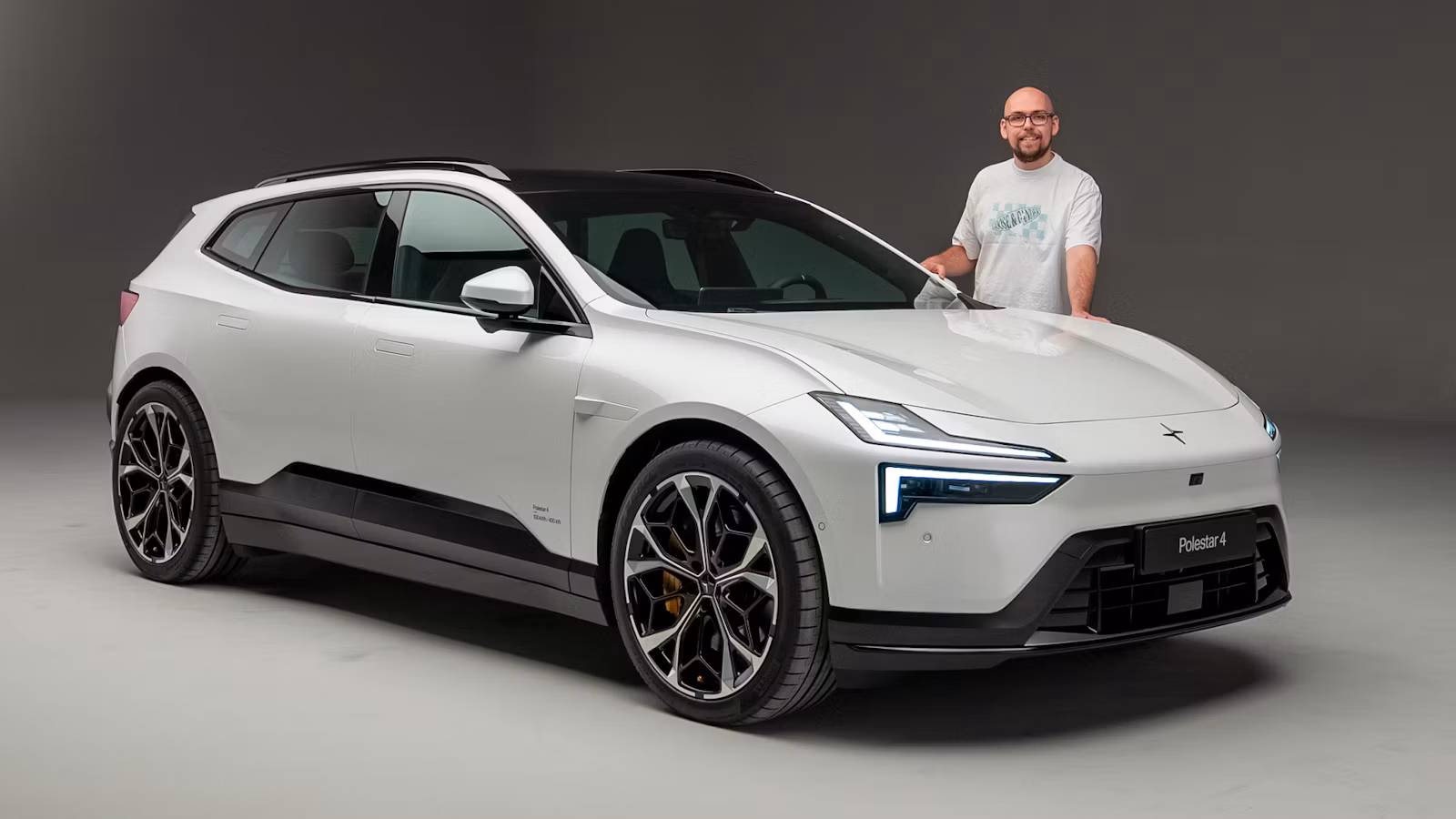 Polestar 4 SUV Jamie Edkins Frontansicht