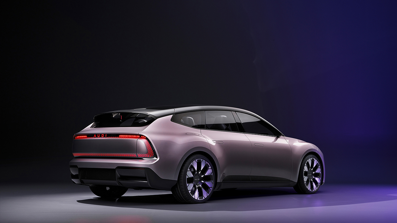 AUDI E Concept Heckansicht