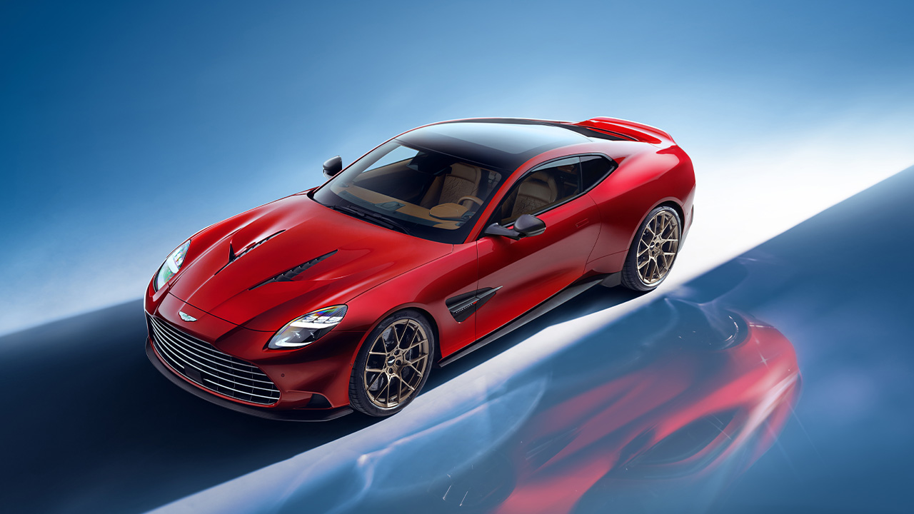 Aston Martin Vanquish Draufsicht