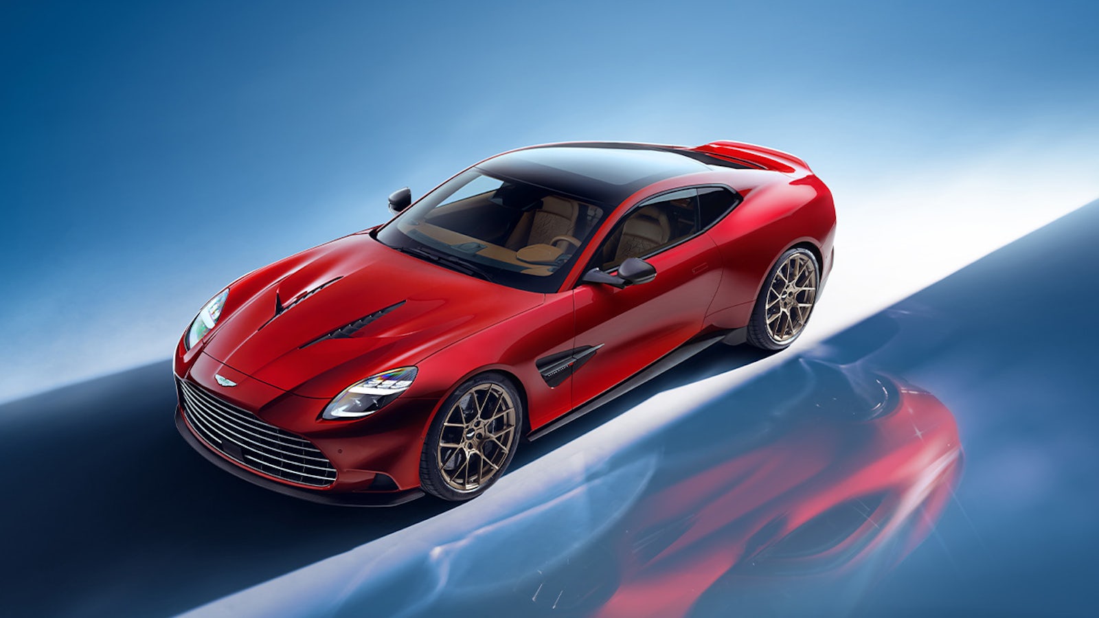 Aston Martin Vanquish Draufsicht