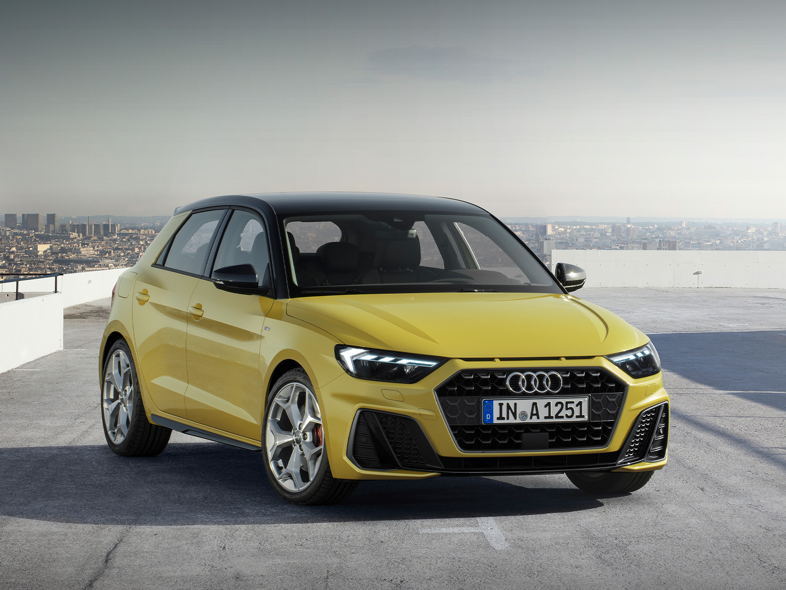 Audi A1 Sportback Black Friday Leasing Angebot 2025 Frontansicht