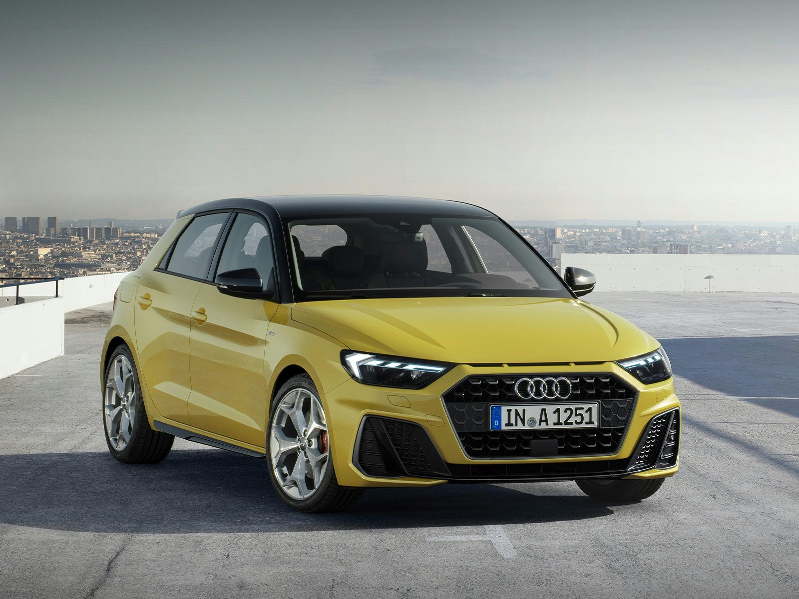 Audi A1 Sportback Black Friday Leasing Angebot 2025 Frontansicht