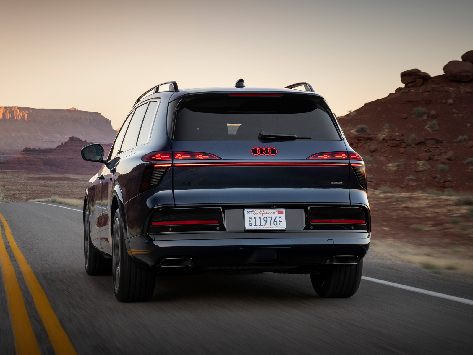 Audi Q9 Vorstellung Heckansicht