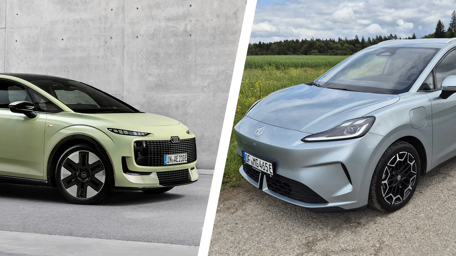 Audi A2 e-tron vs MG 4 Urban