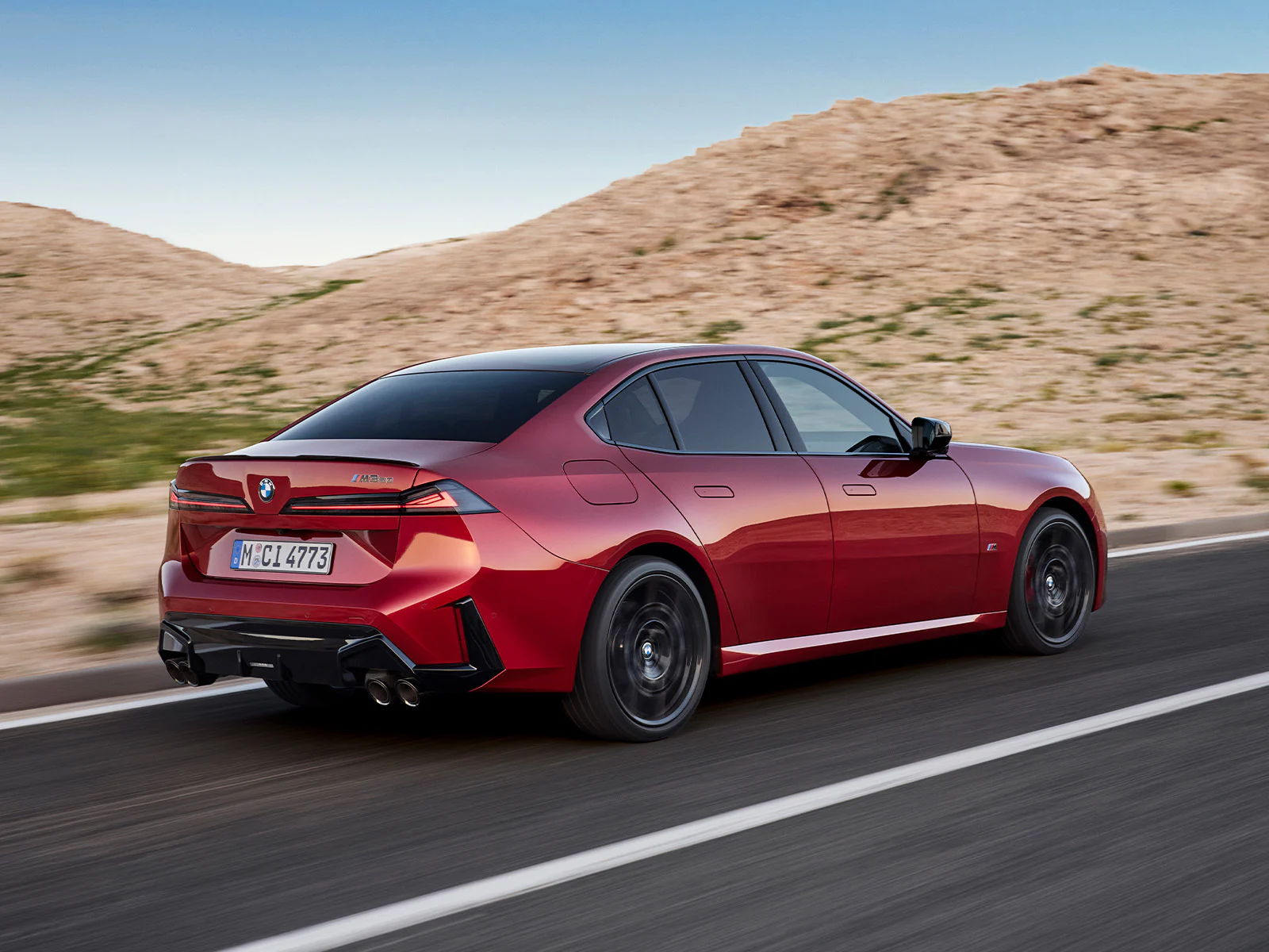 BMW 3er dynamisch Heckansicht