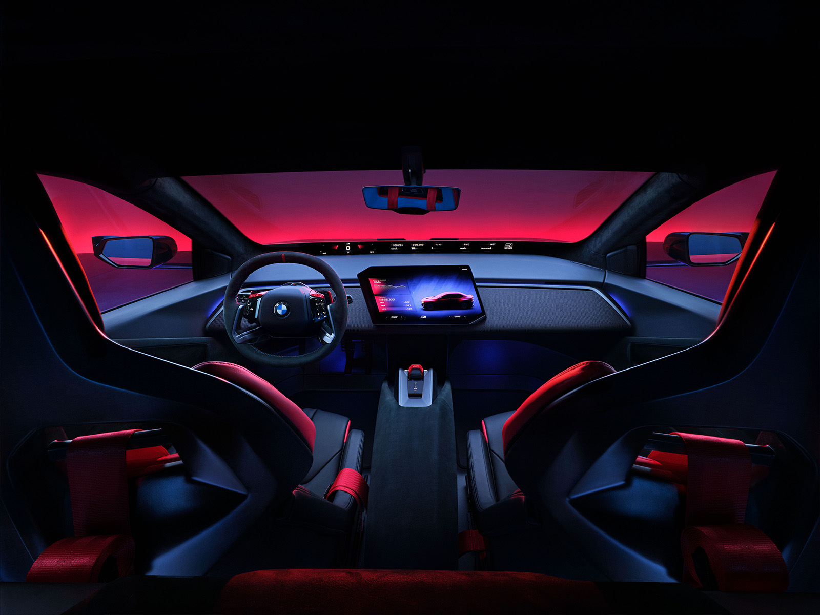 BMW M Concept Neue Klasse Cockpit