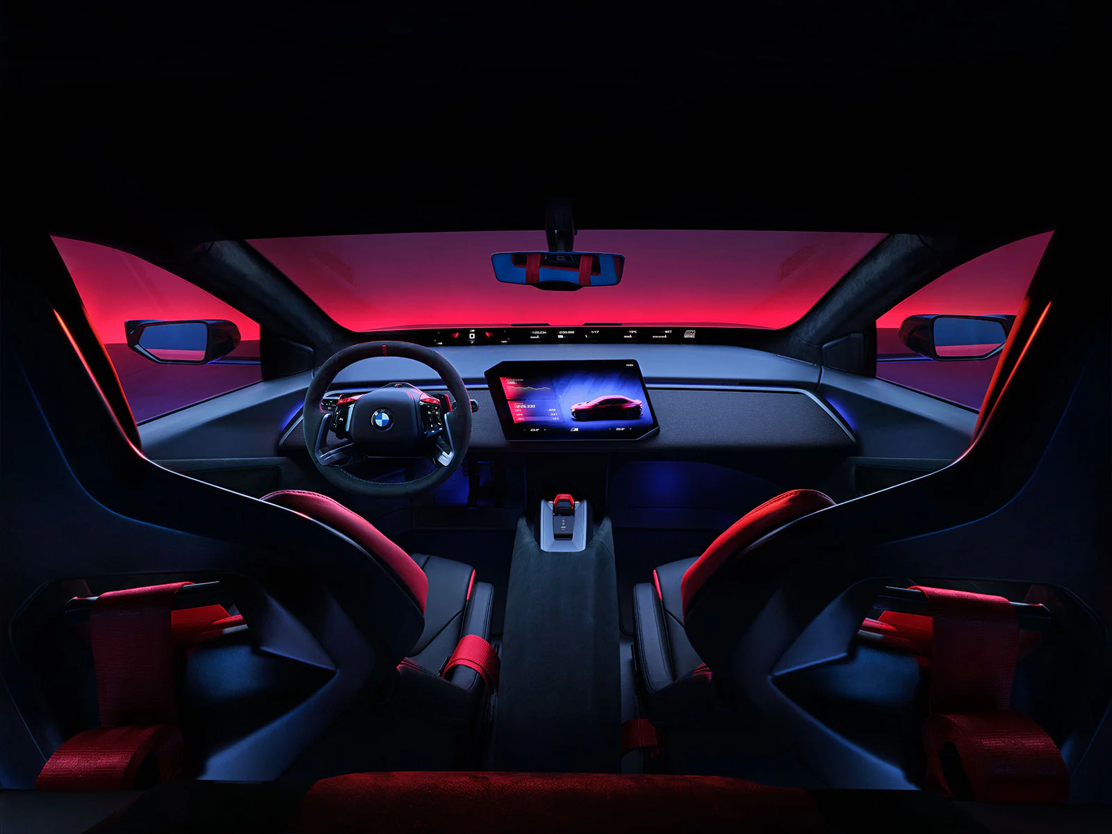 BMW M Concept Neue Klasse Cockpit