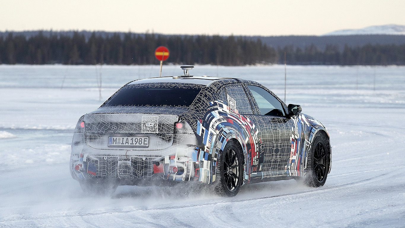 BMW M3 Electric Testing