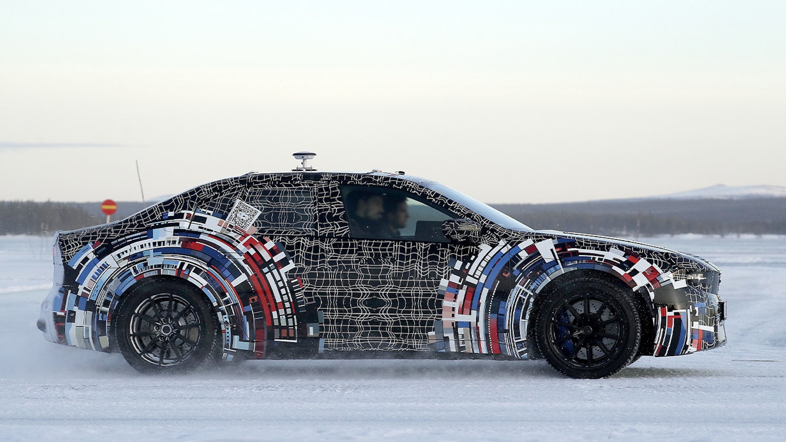 BMW M3 Elektro Seitenansicht