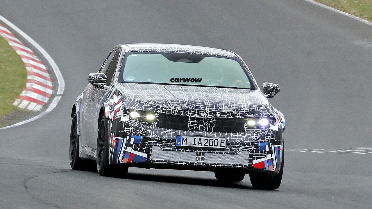 BMW M3 Testfahrt Ring Front