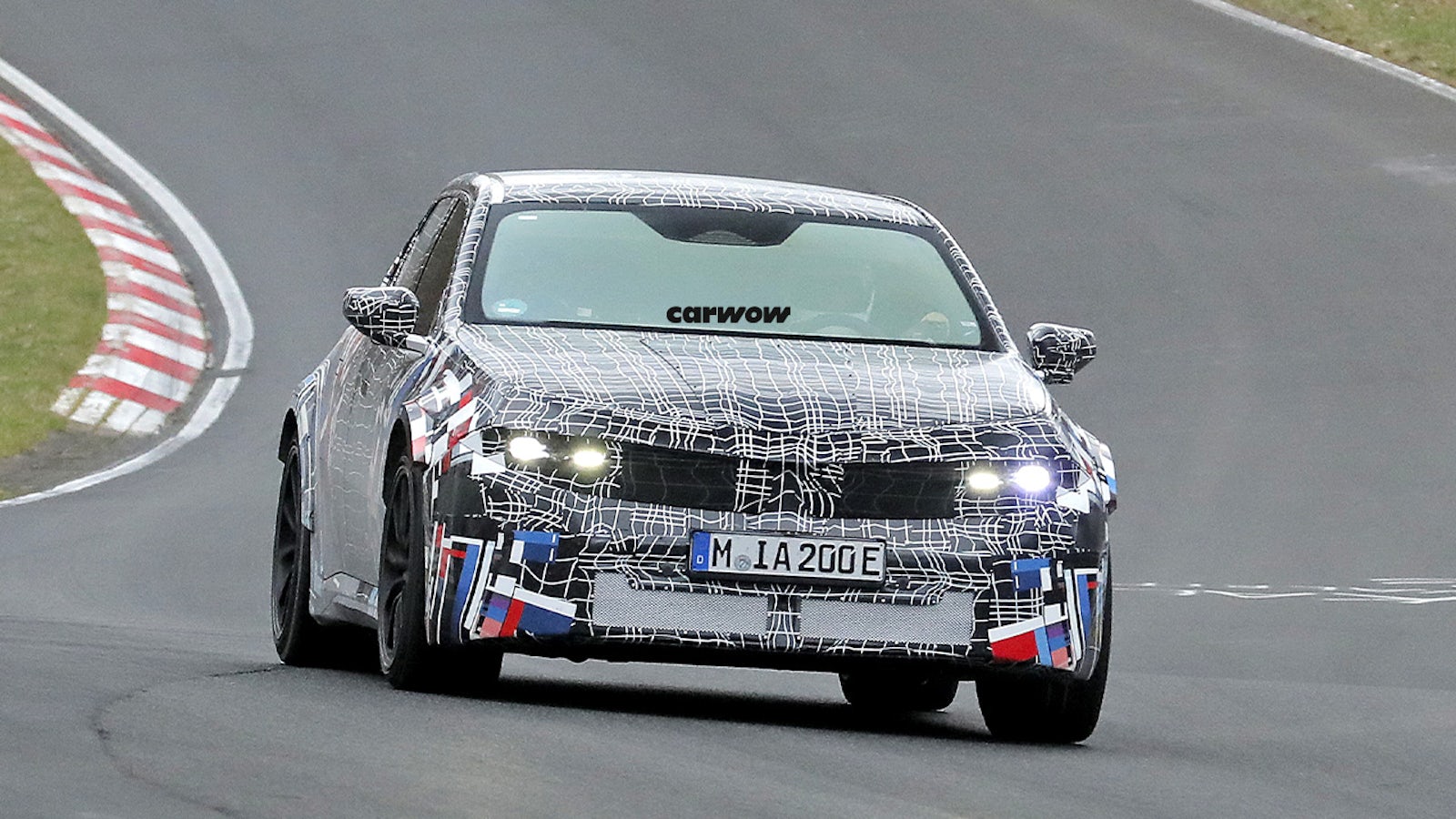 BMW M3 test drive Ring Front