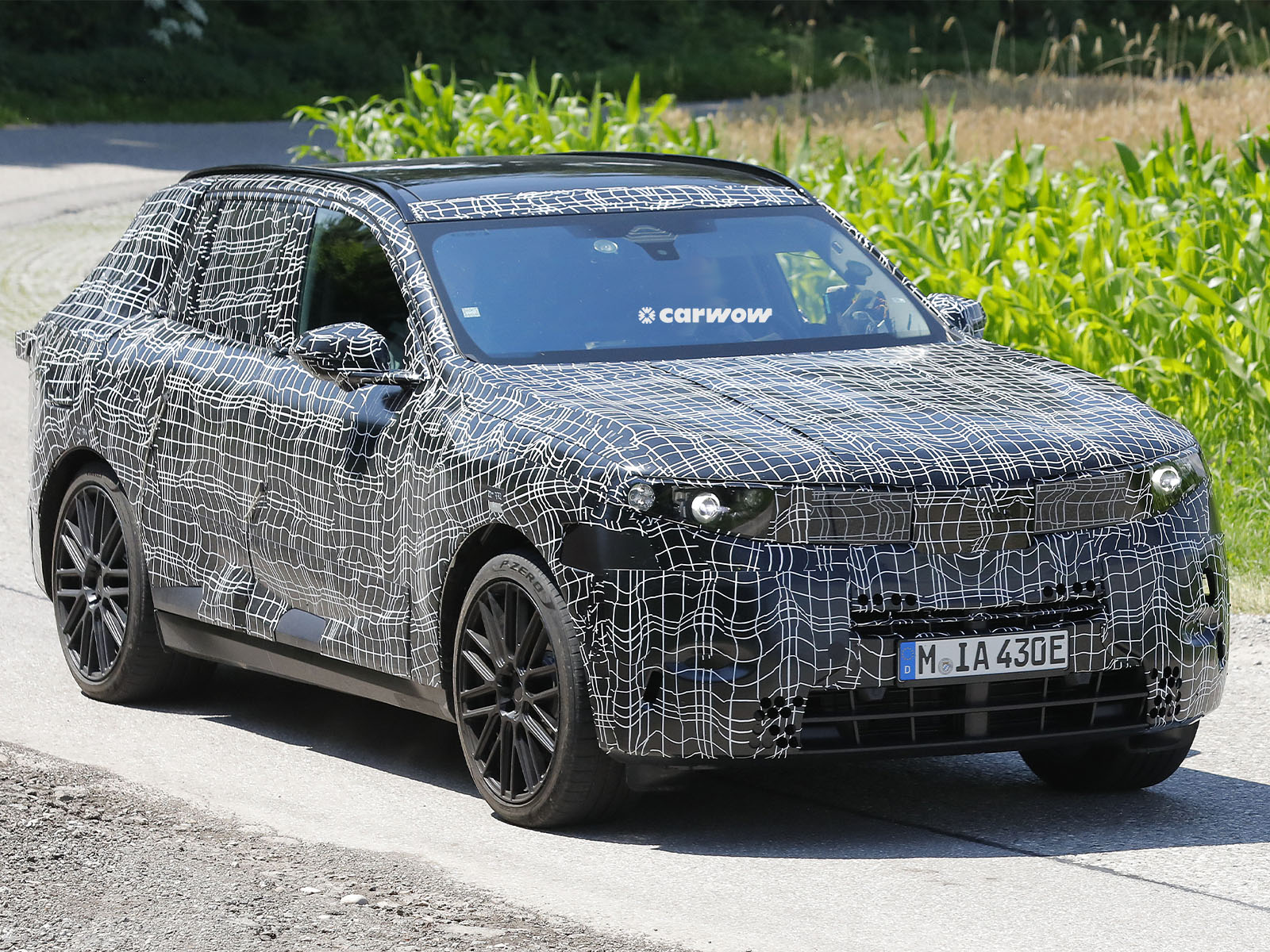 BMW X5 new pictures of the test drives July 2025