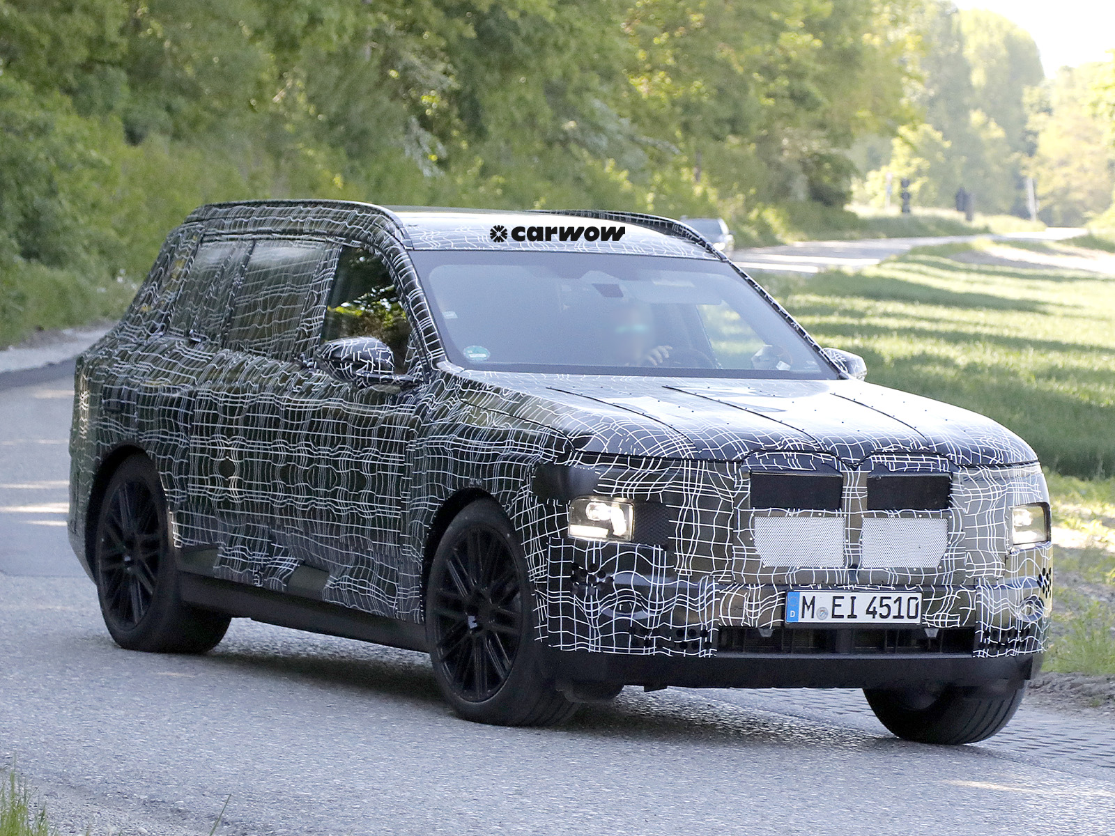 BMW X7 2027 2028 auf Testfahrt