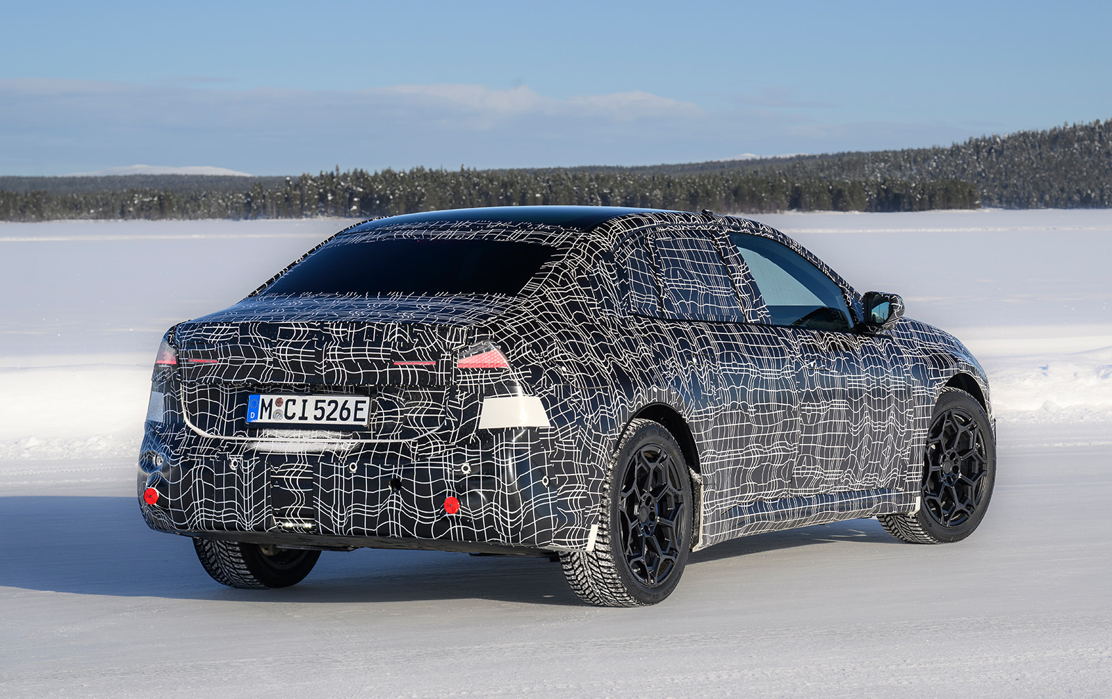 BMW i3 offizielle Teaser Heckansicht 2