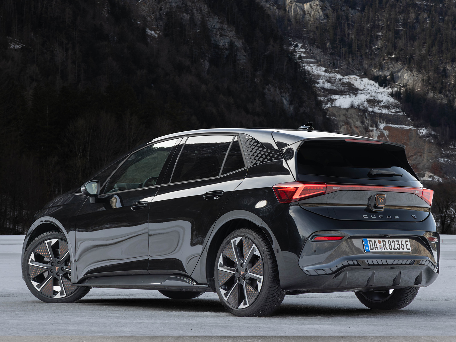 Cupra Born on sale August 2025 rear view