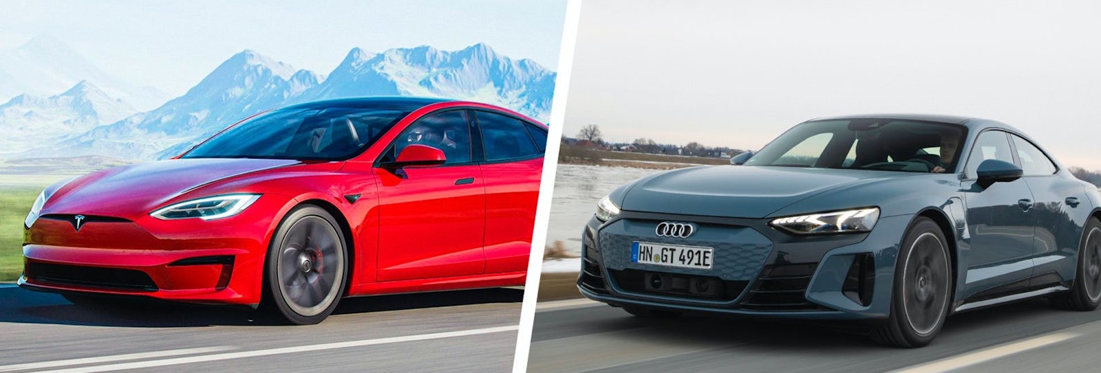 Tesla Model S vs. Audi e-tron GT im Vergleich – welche Elektro-Limousine  ist besser?
