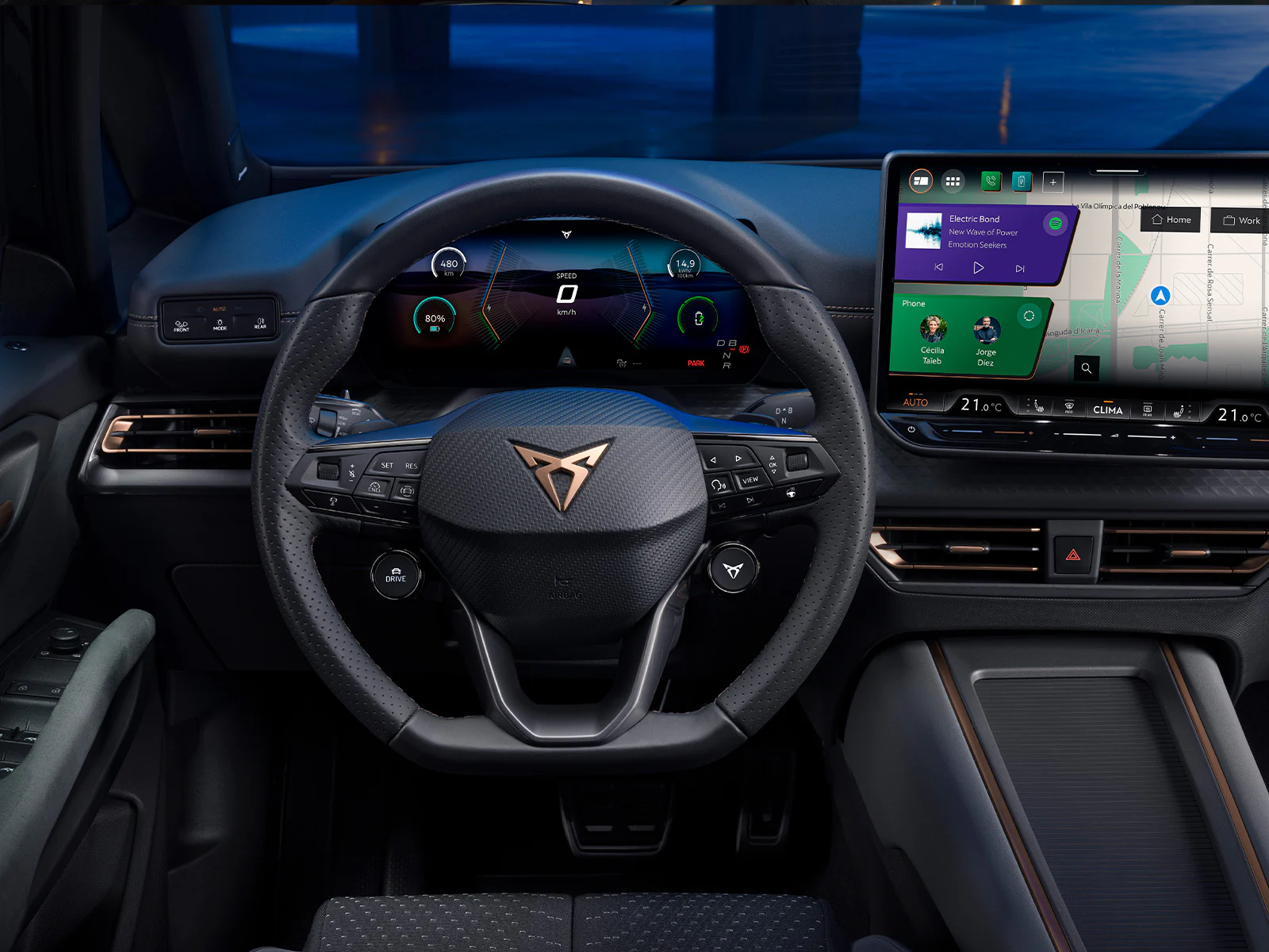 Cupra Born Facelift 2026 Lenkrad