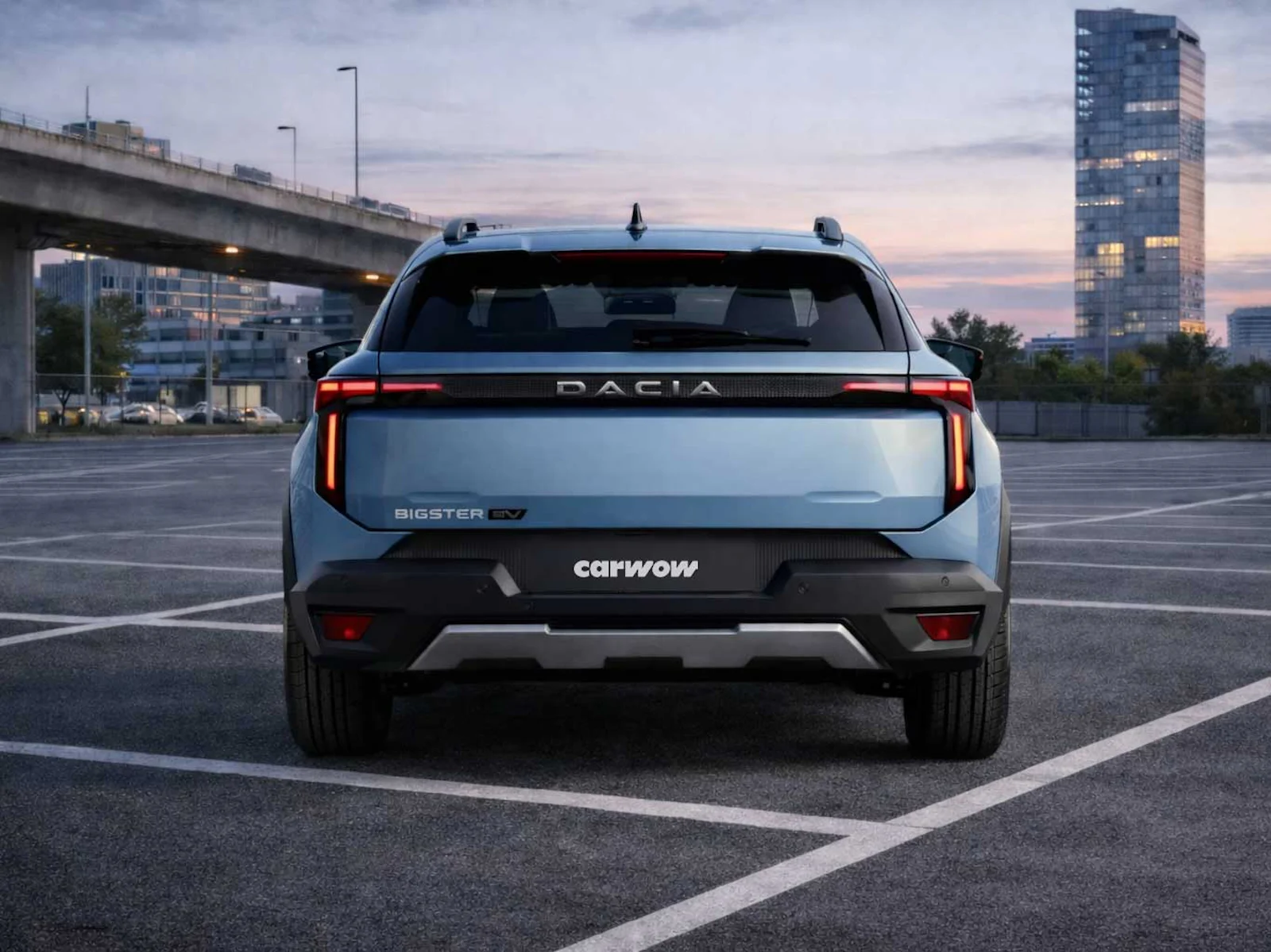 Dacia-Bigster-EV-Render-Heck