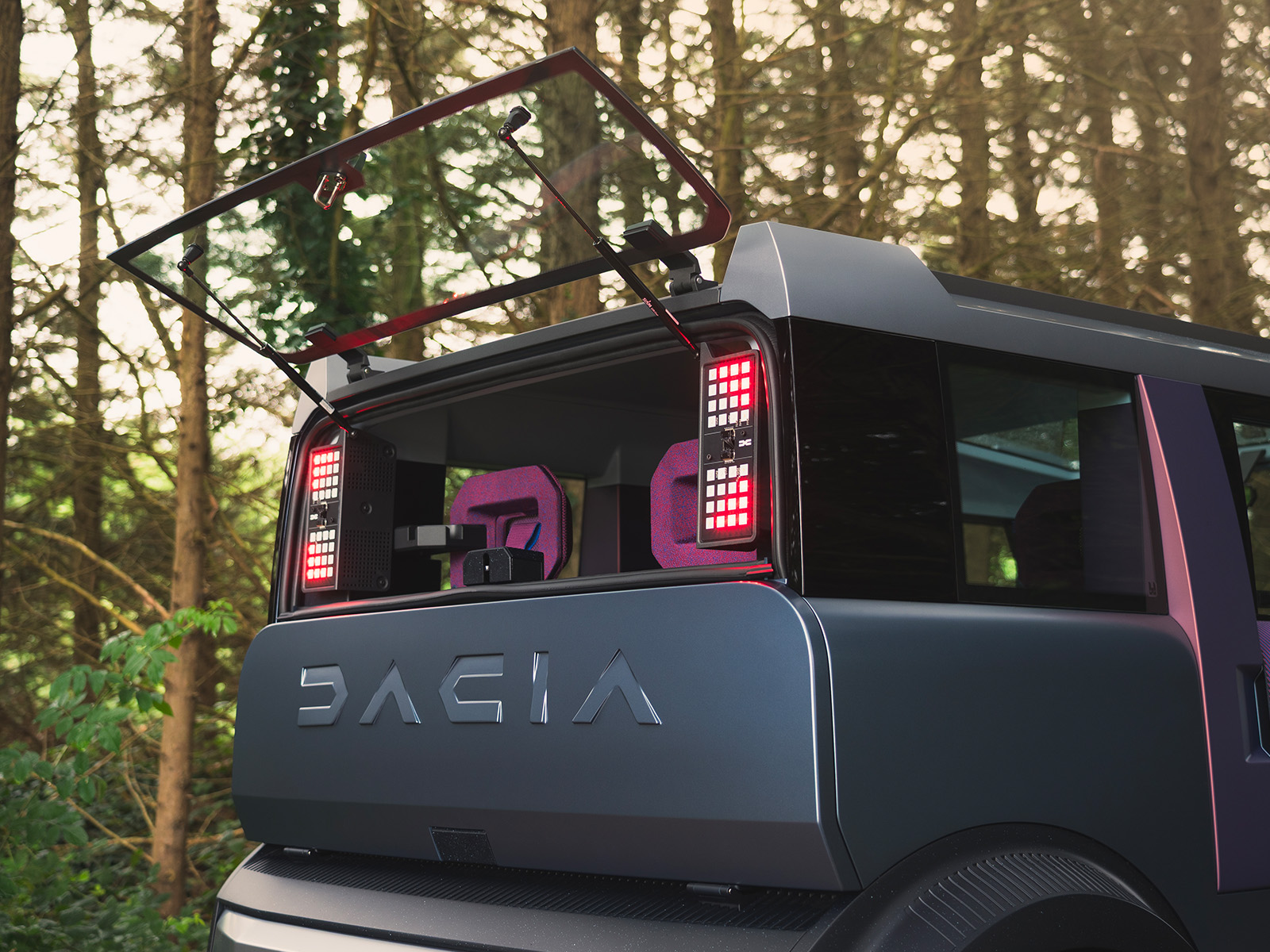 Dacia Hipster Concept Presentation Tailgate
