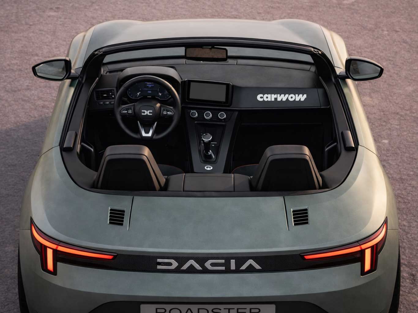 Dacia-Roadster-Render-Vogelperspektive