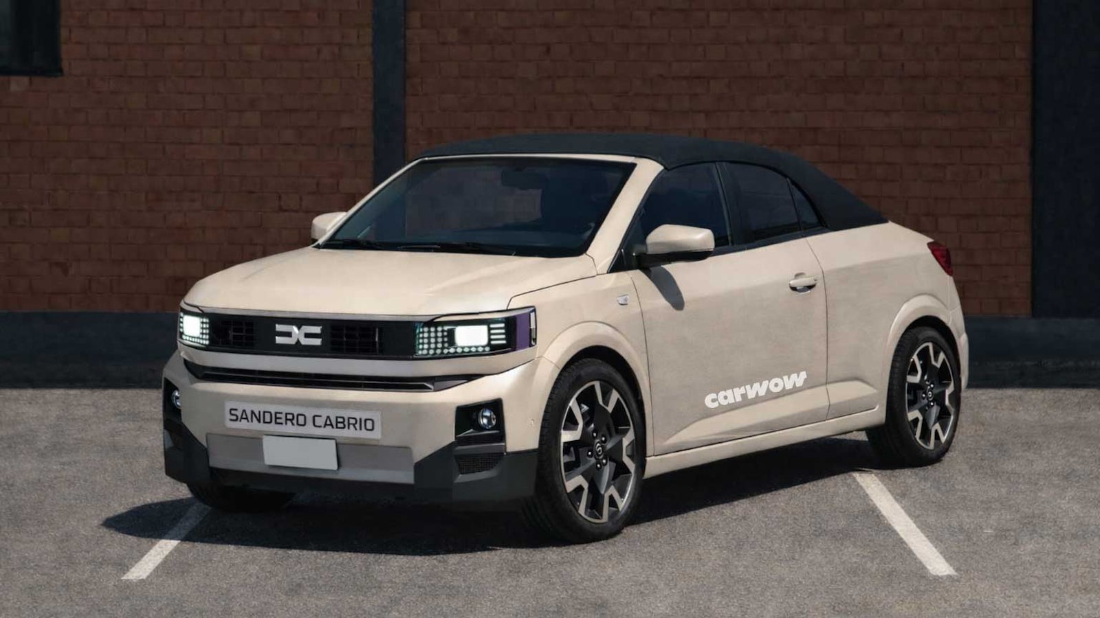 Dacia-Sandero-Cabrio-geschlossen