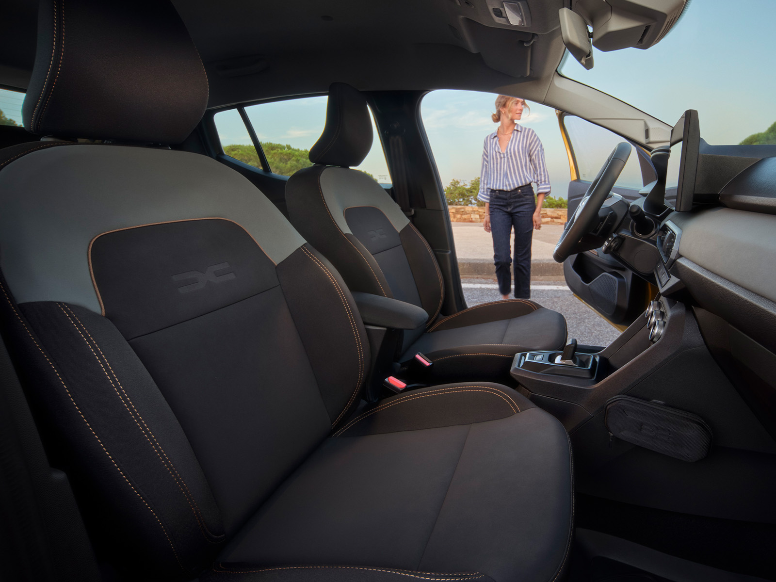 Dacia Sandero Facelift 2026 Vordersitze