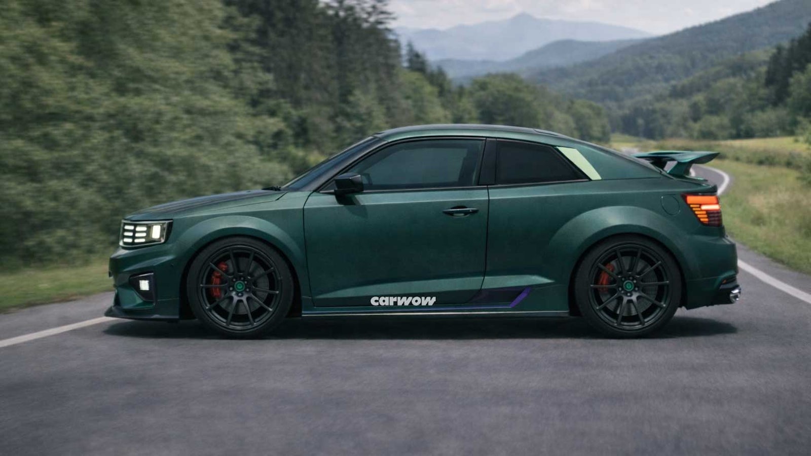 Dacia-Sportwagen-Render-Seite-Fahrt