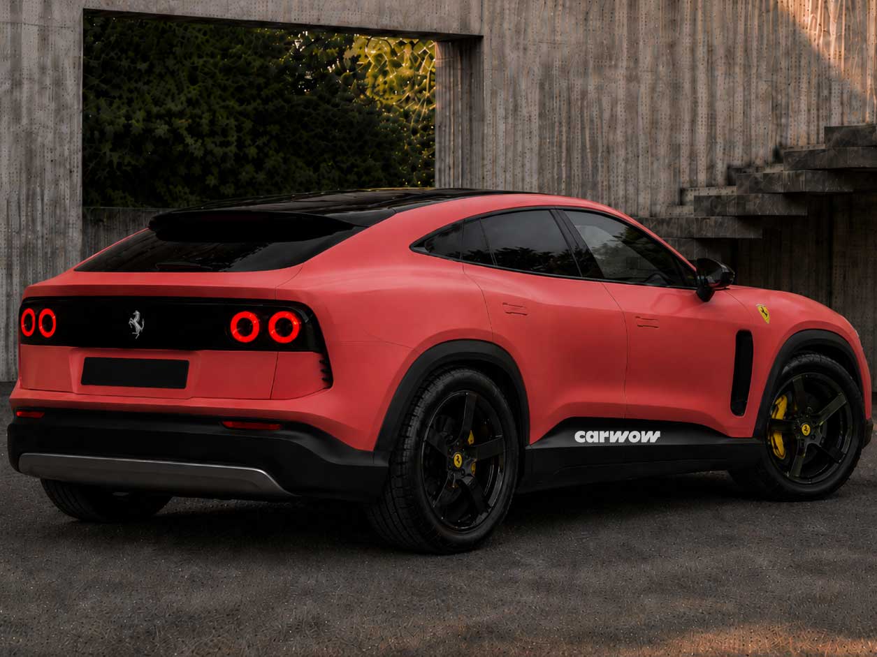 Ferrari-Luce-SUV-Render-Heck