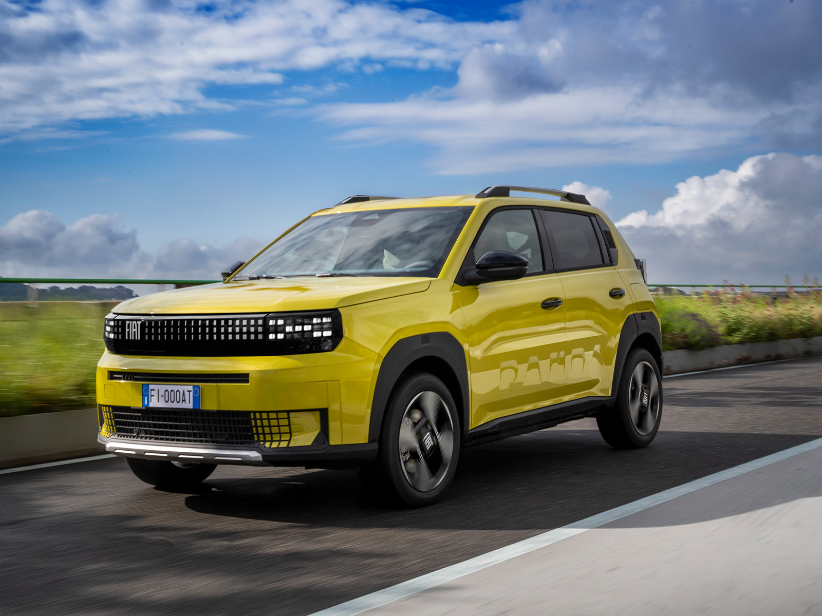 Fiat Grande Panda Elektro dynamisch Frontansicht