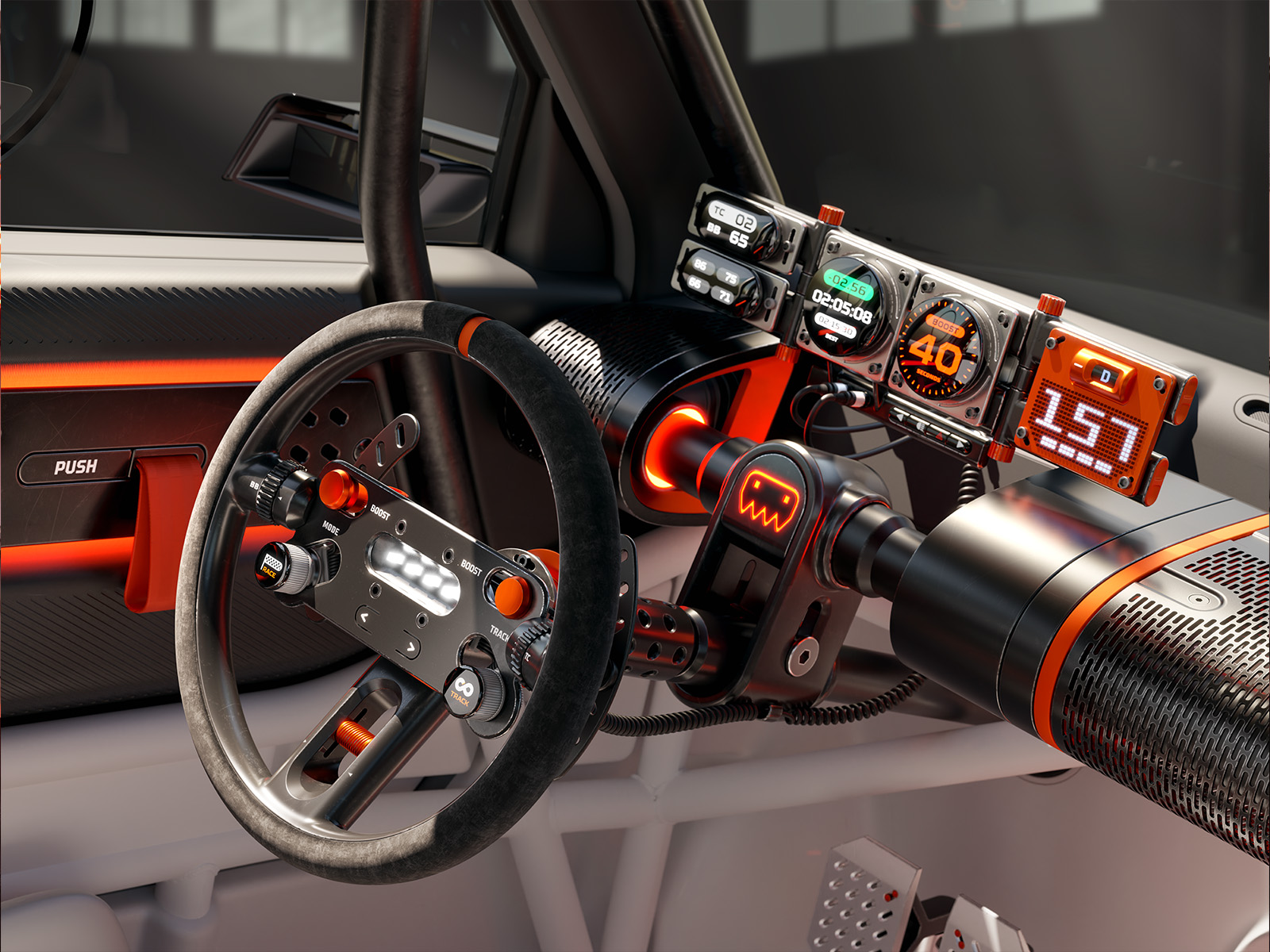 Hyundai Insteroid Cockit