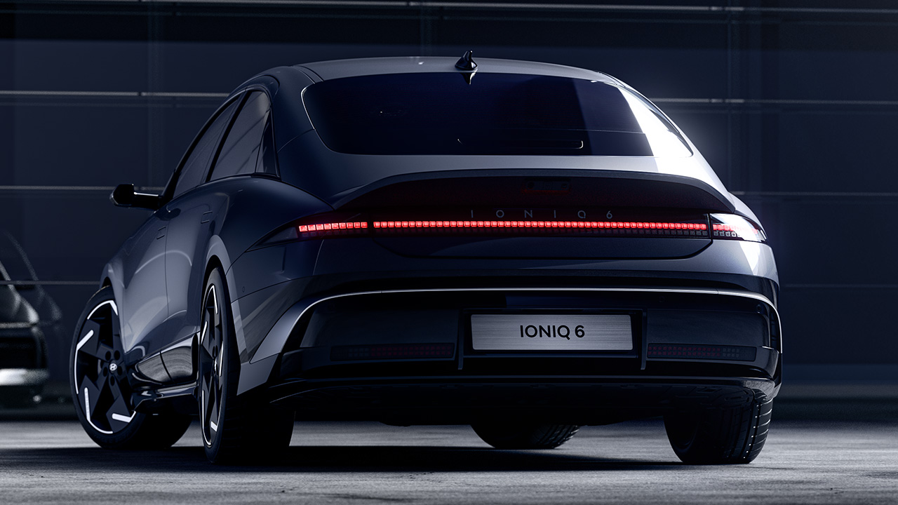 Hyundai Ioniq 6 Facelift Heck