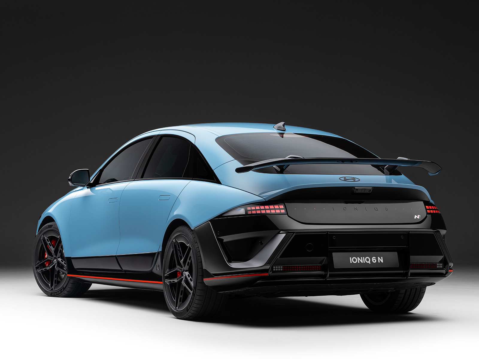 Hyundai Ioniq 6 N Facelift Vorstellung 2025 Heckansicht