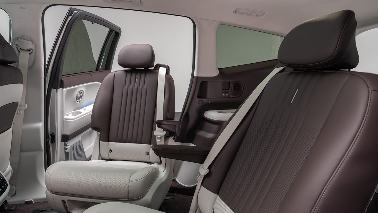 Hyundai Ioniq 9 drehbare zweite Reihe