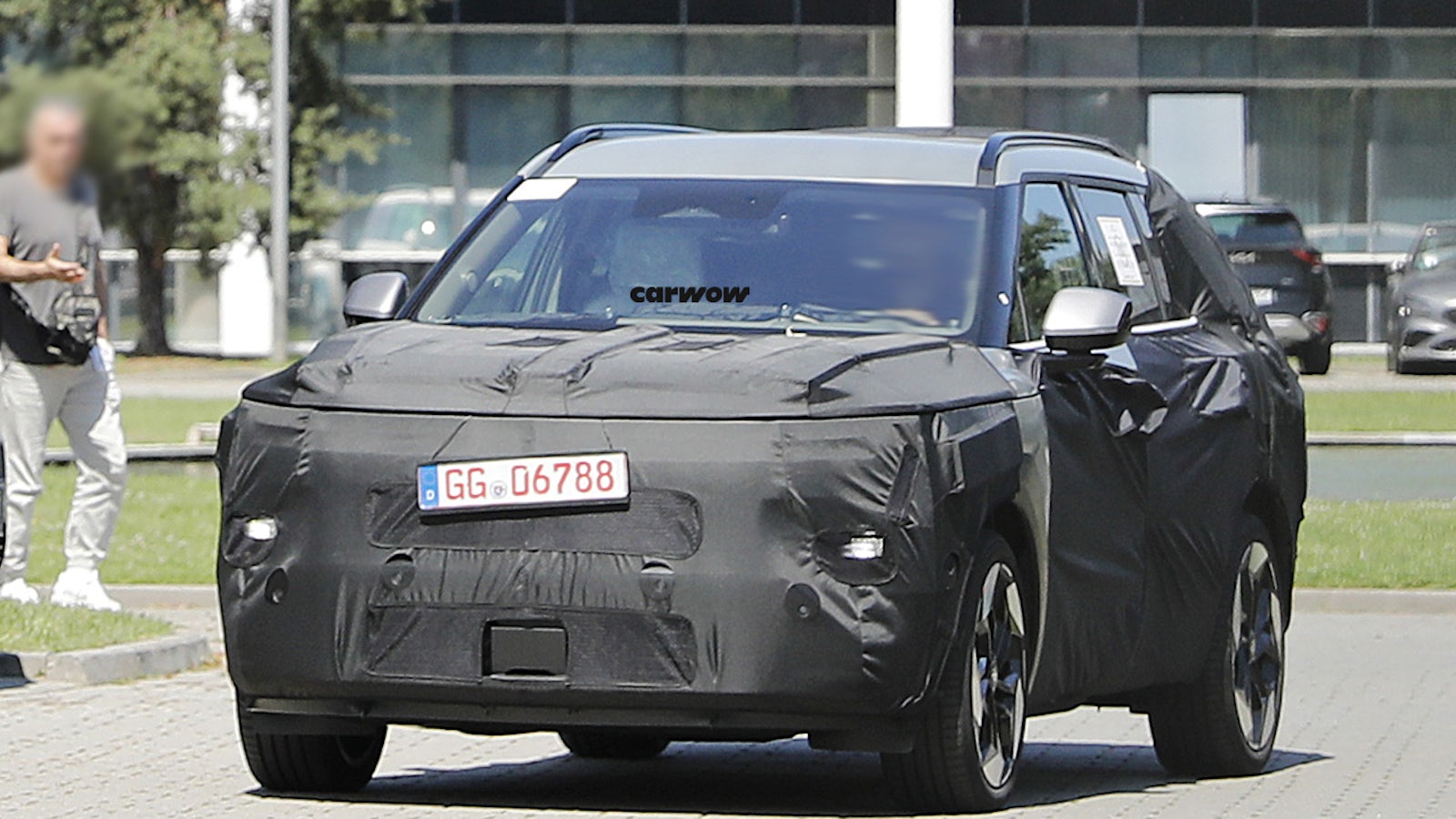 Hyundai Tucson 2026 auf Testfahrt Frontansicht