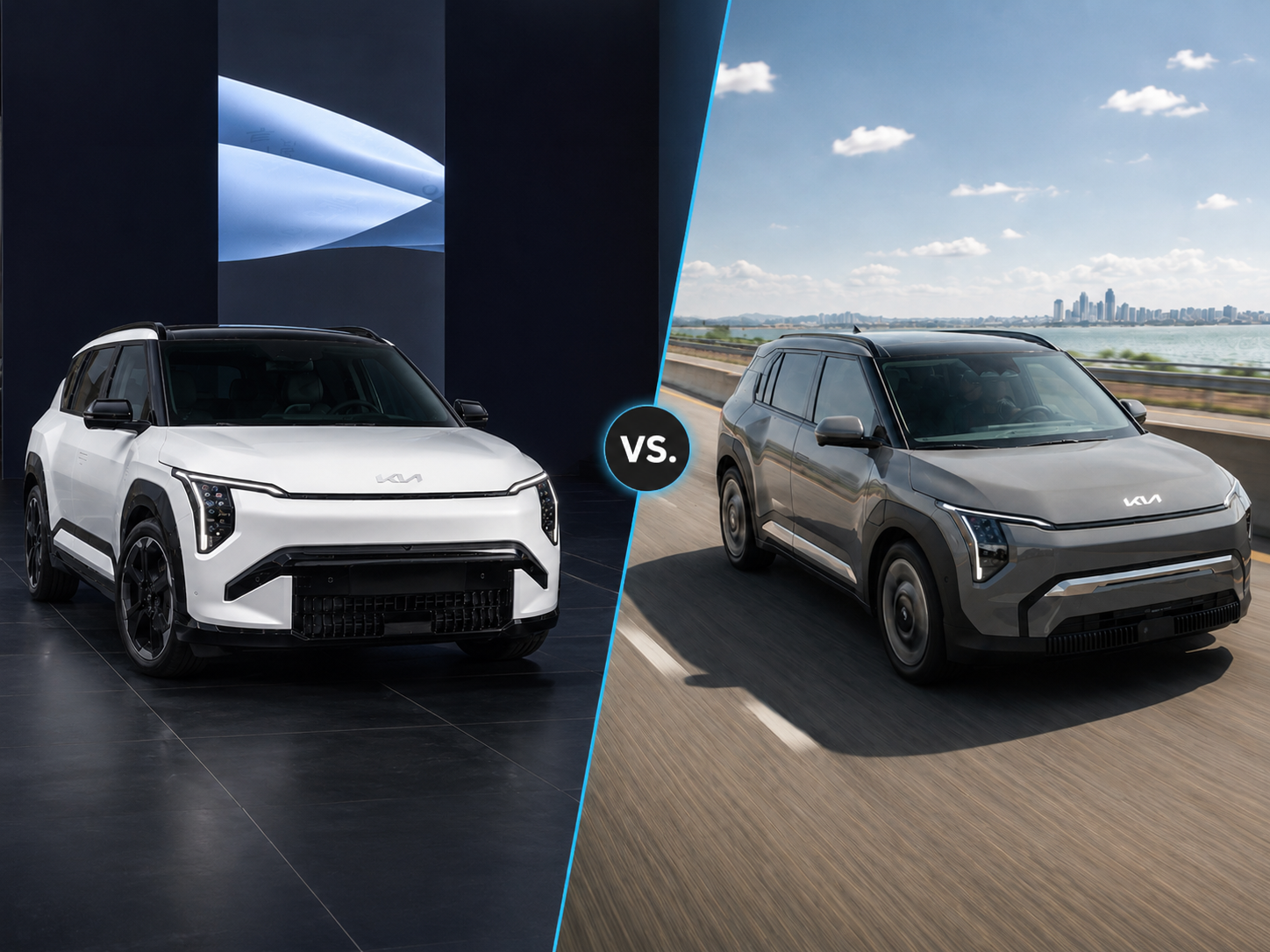 Kia-EV3-GT-vs-EV3-Fahrt