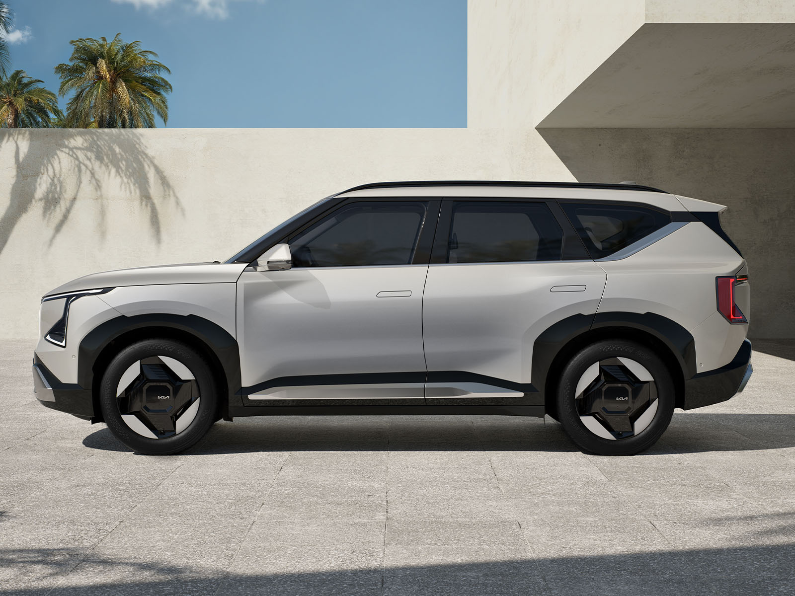 Kia EV5 EU Vorstellung 8 Juli Seitenansicht