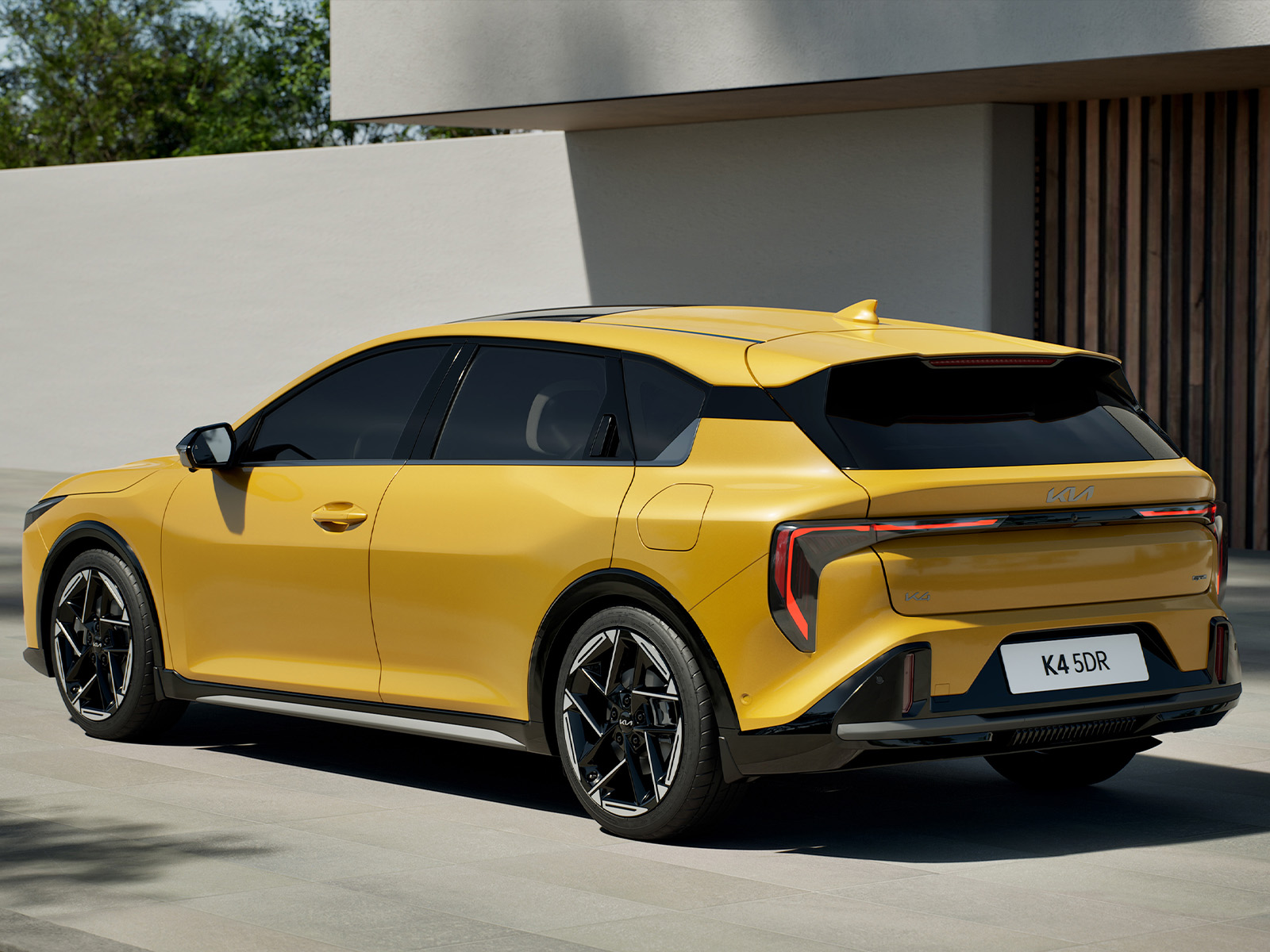 Kia K4 Vorstellung Heck rechts