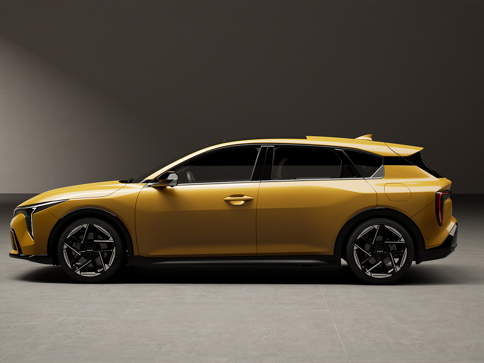Kia K4 Vorstellung Seitenansicht