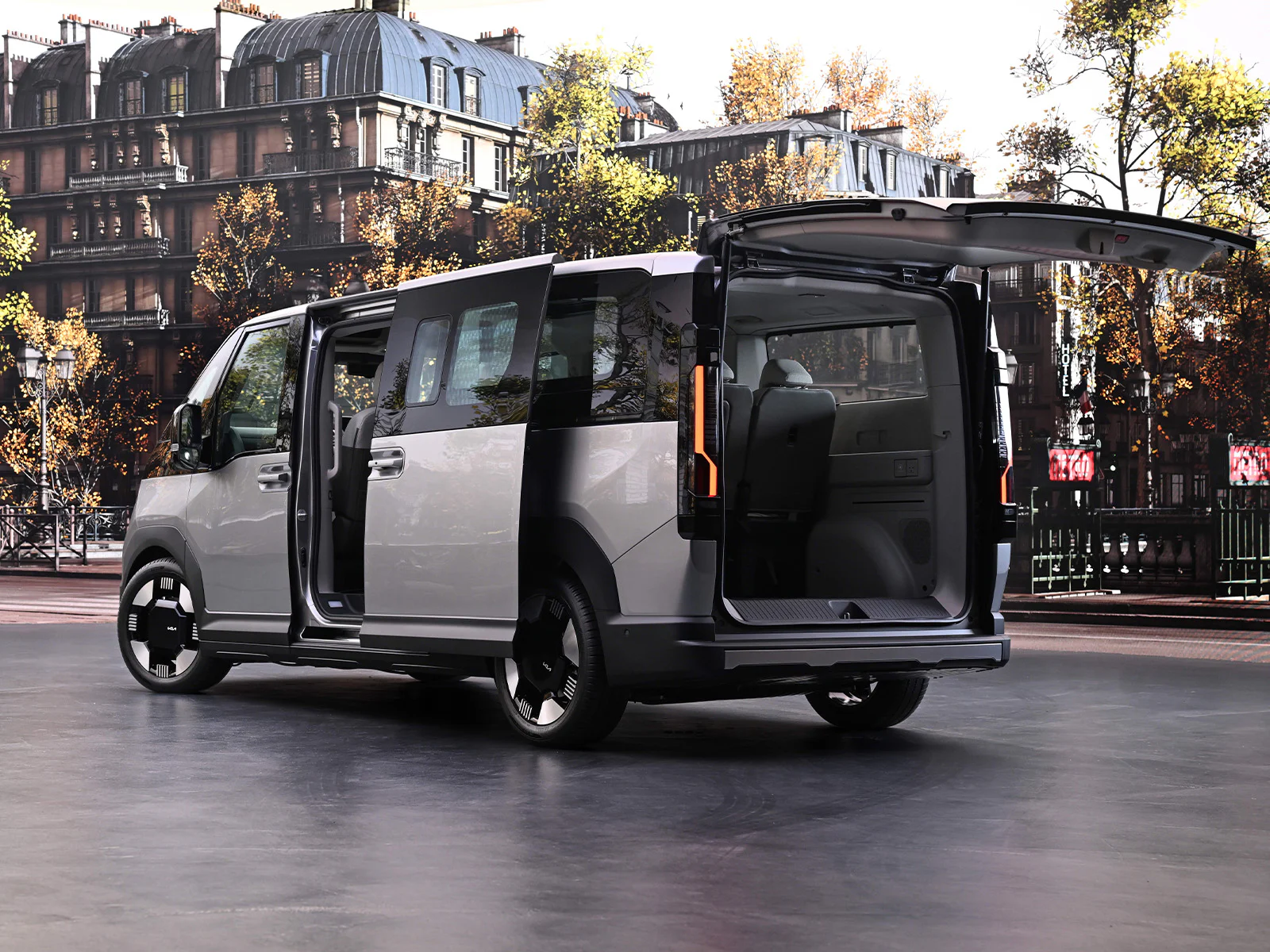 Kia PV7 Passenger Vorstellung offen