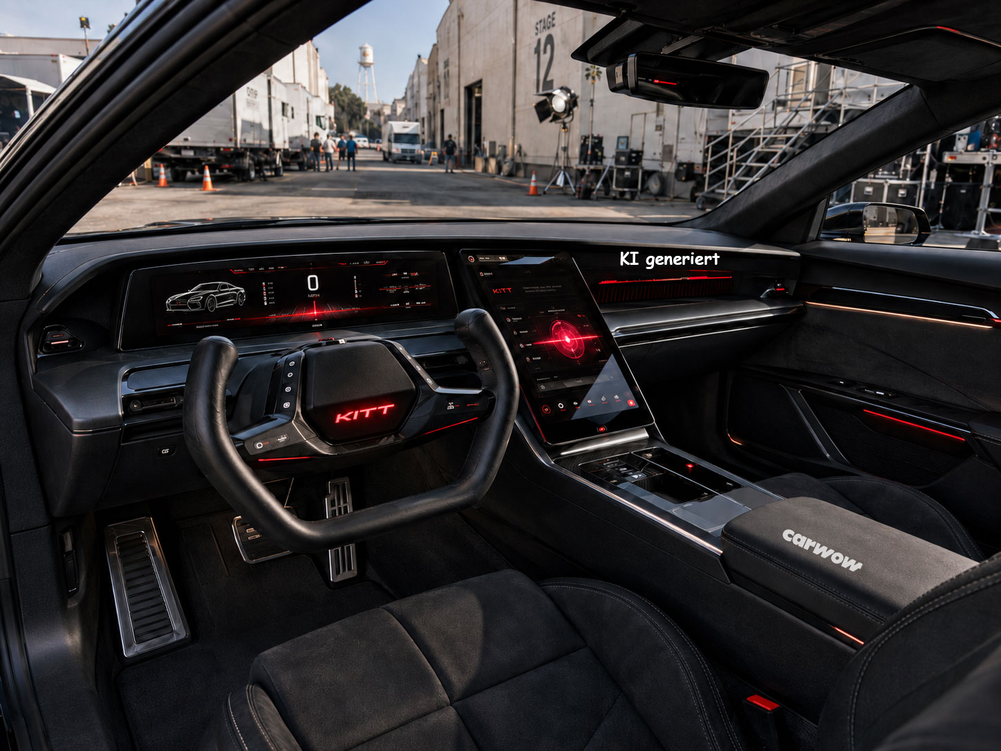 Knight-Rider-Kitt-Innenraum