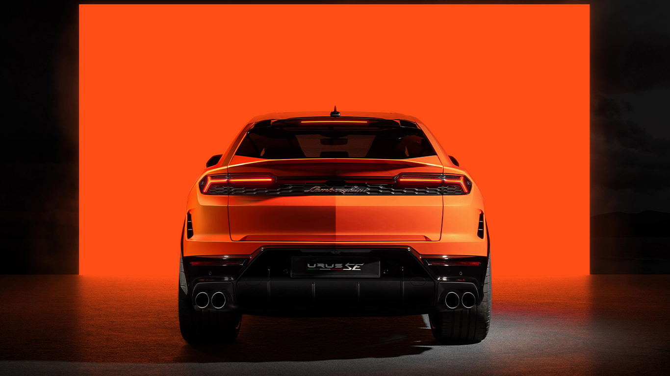 Lamborghini Urus SE Heckansicht