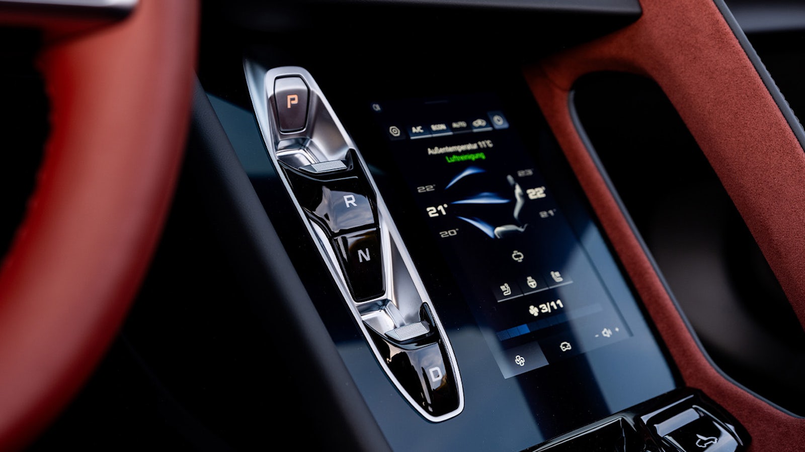 MG Cyberster Mittelkonsole