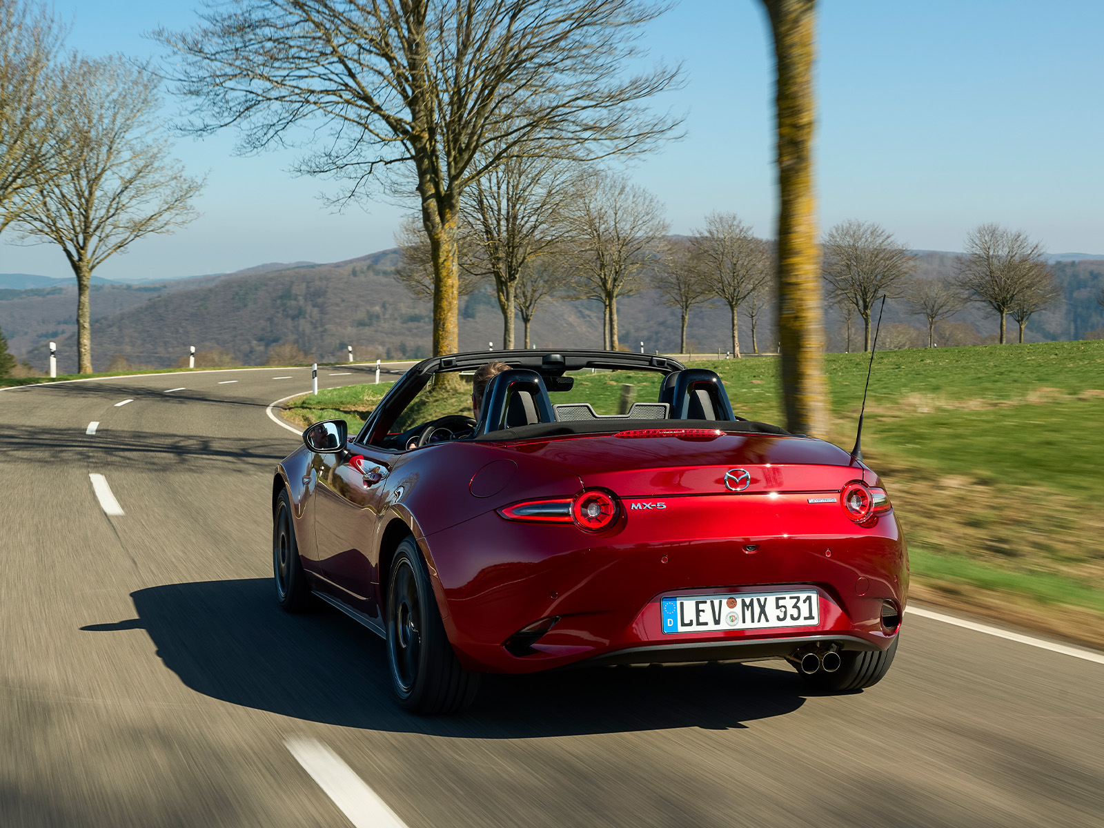 Mazda MX-5 2027 Heckansicht