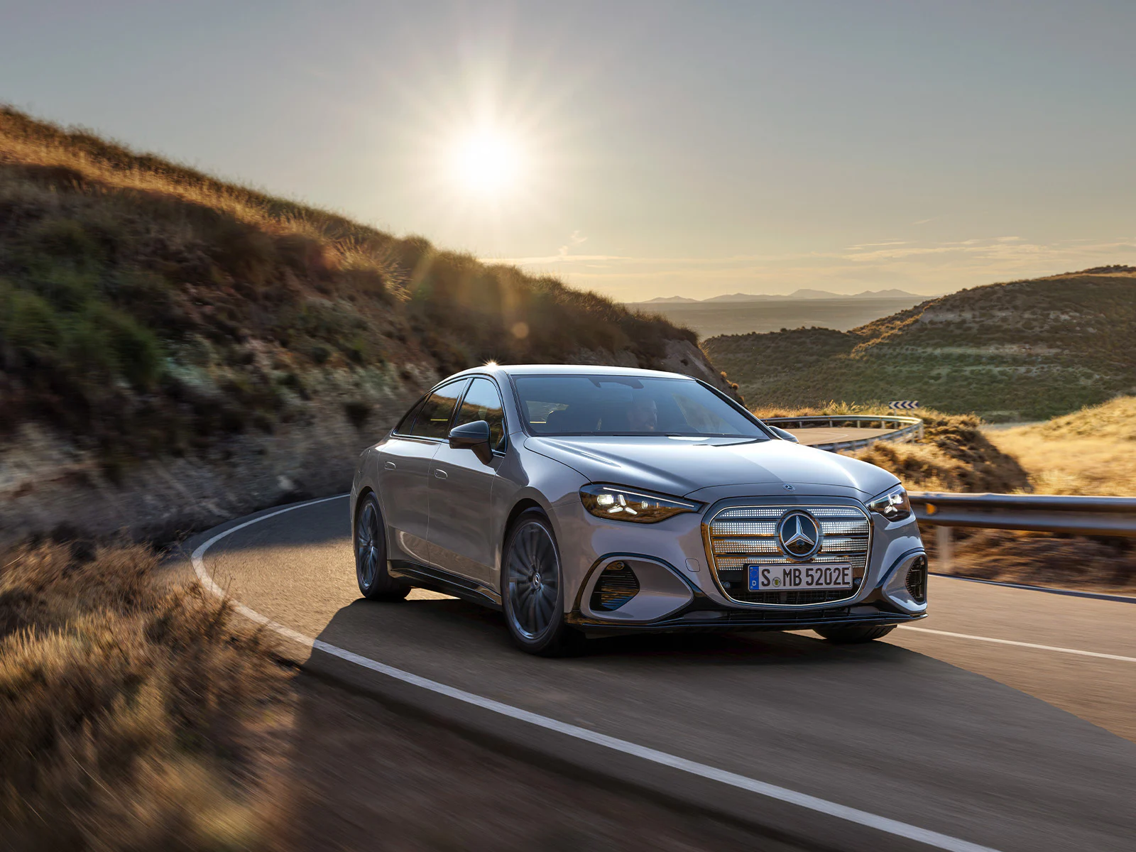 Mercedes C Klasse elektrisch dynamisch Frontansicht