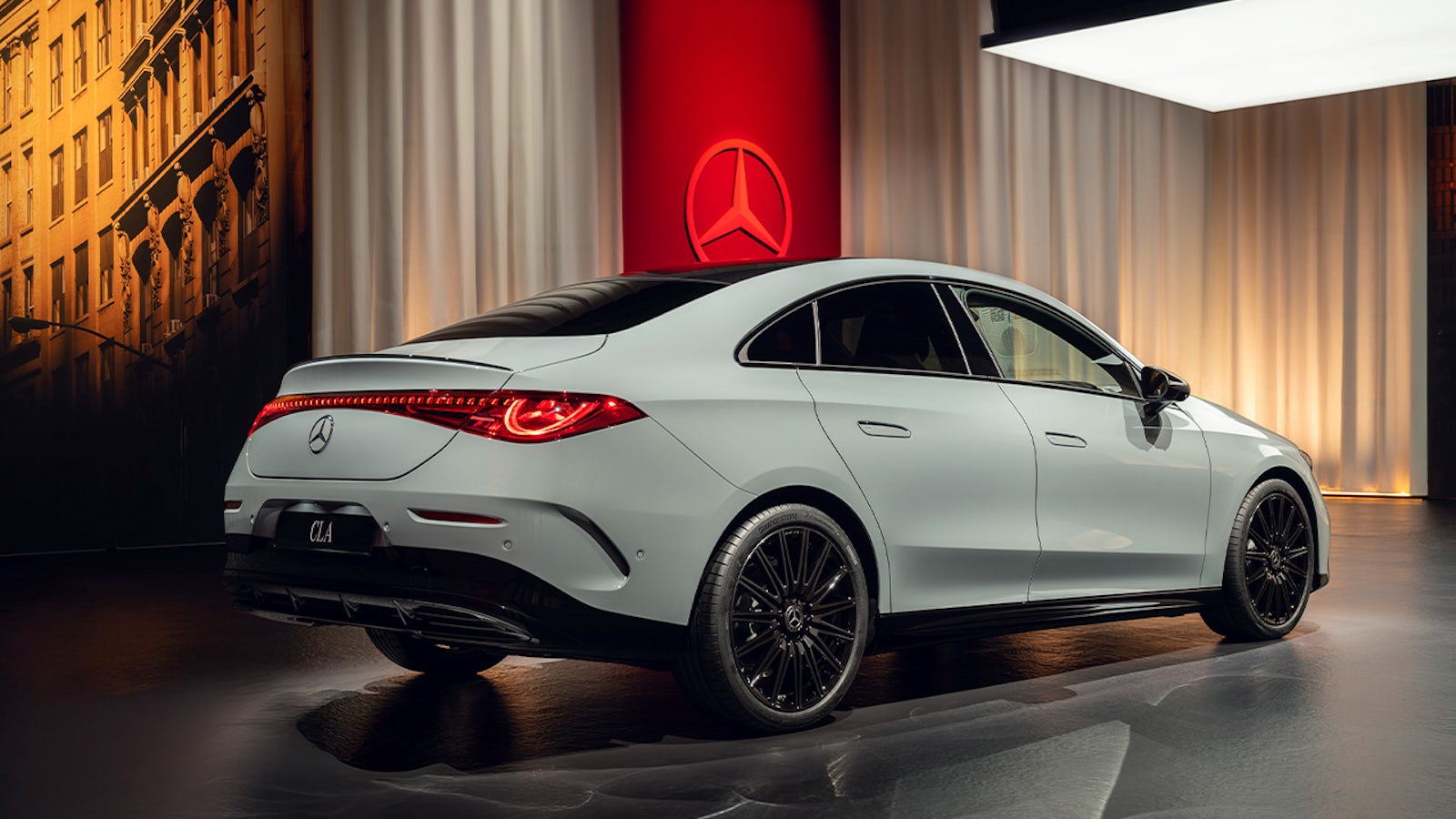 Mercedes CLA 2025 statisch 34 Heck