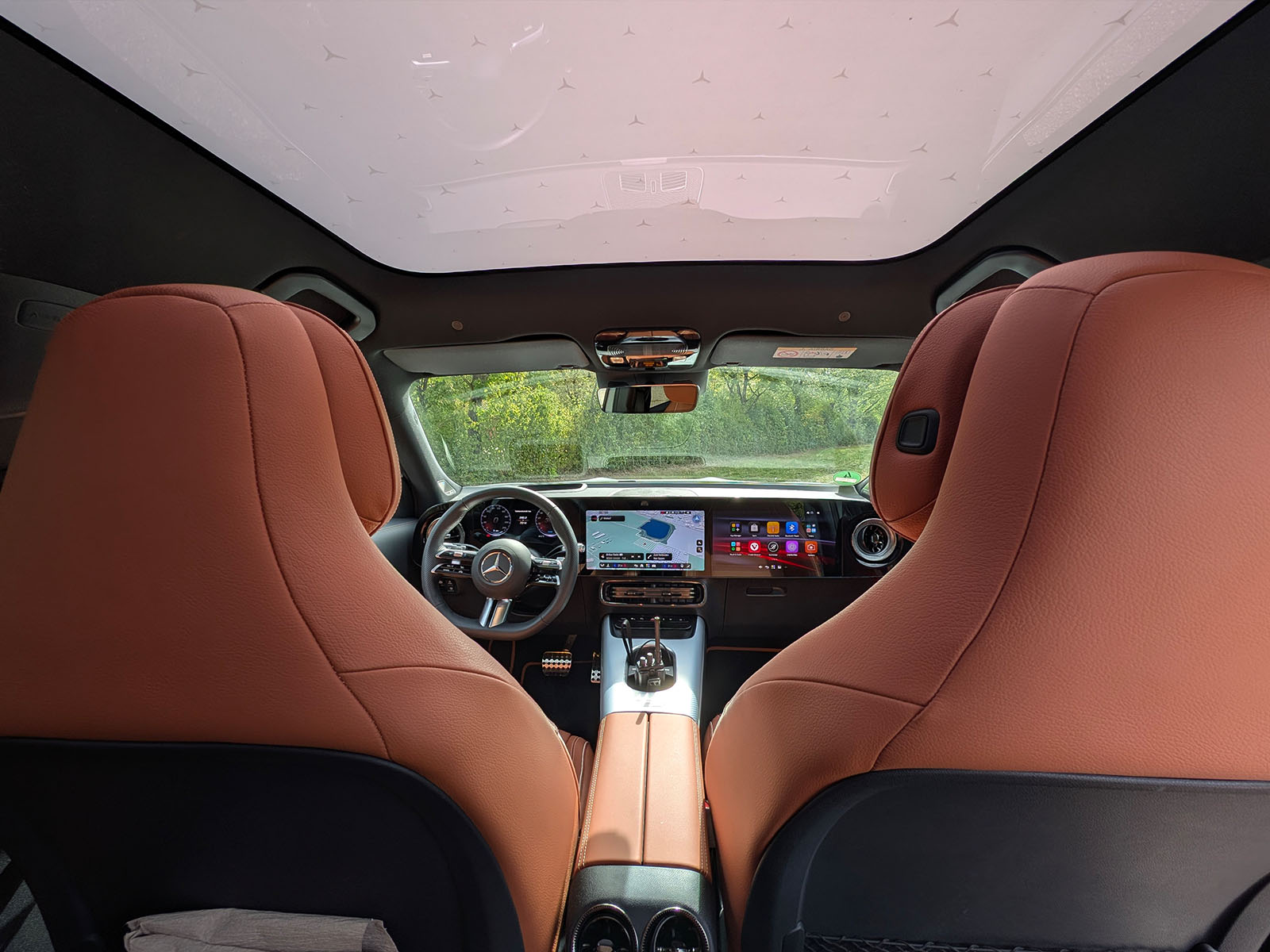 Mercedes GLB elektrisch Innenraum